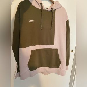 Vans Colorblock Hoodie Size Large